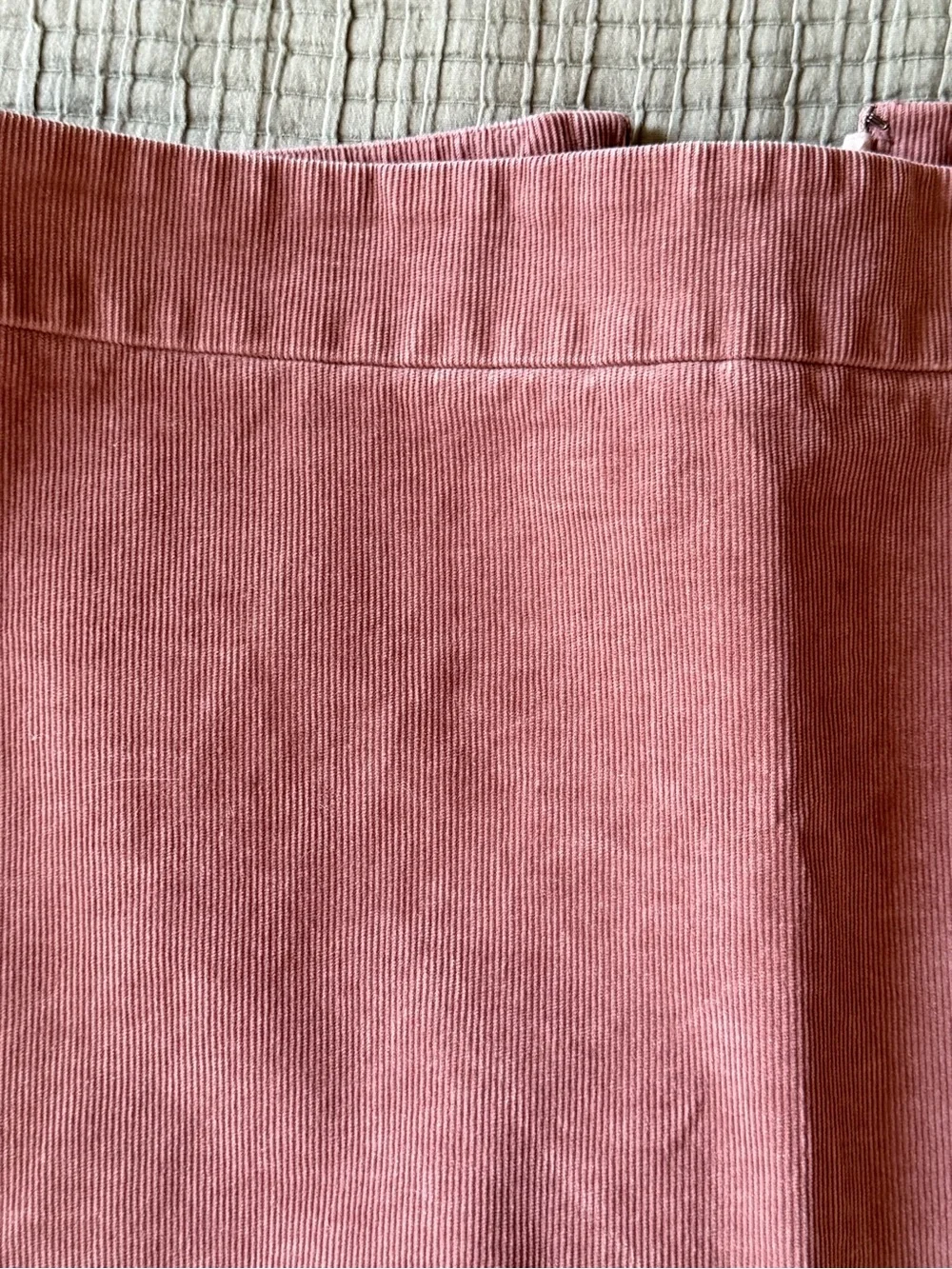 Jcrew Muave Corduroy Pencil Skirt - Women's